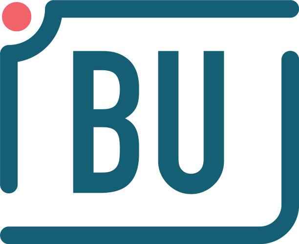 字母BU相机标志设计模板图片下载