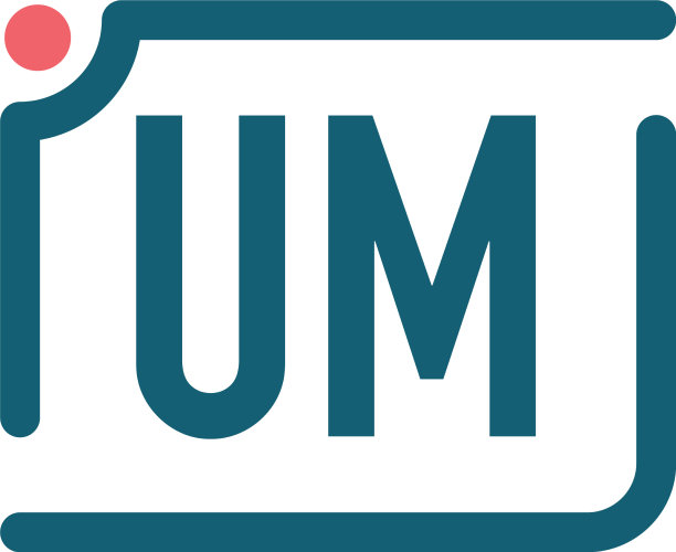 字母UM相机标志设计模板图片下载