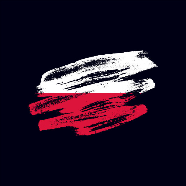 Grunge纹理抛光旗图片下载