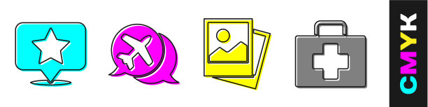 Set map pointer with星号speech bubble with图片下载