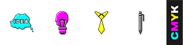 用概念设定创意演讲泡泡灯泡图片下载