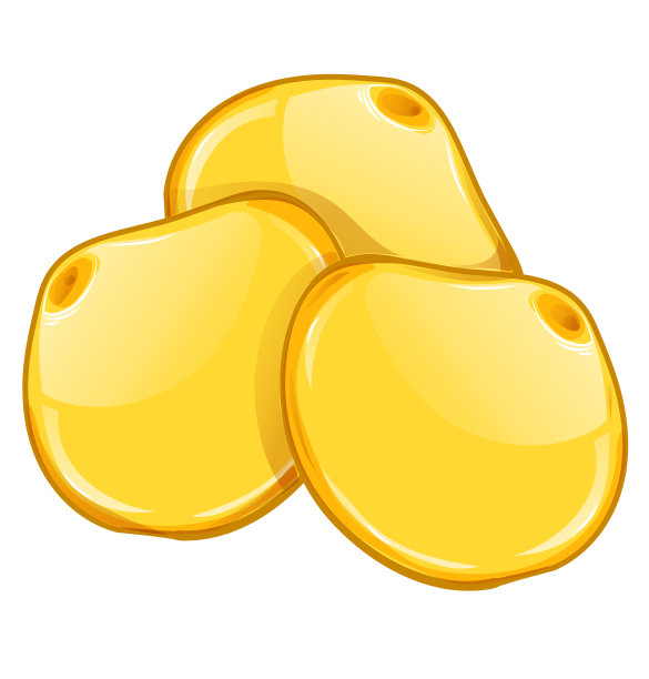 羽扇豆卡通图标食品图片下载