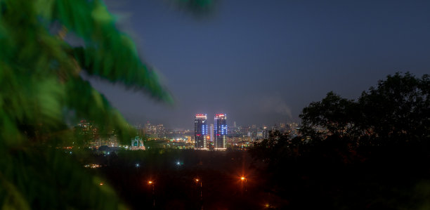 晚上在基辅图片下载