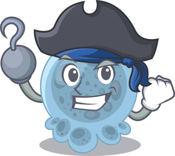 一钩手海盗角色巴氏杆菌图片下载