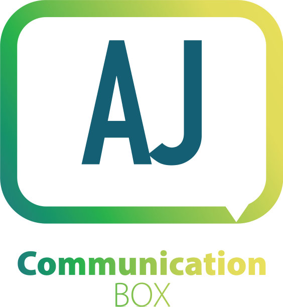 首字母AJ通信盒子Logo设计图片下载