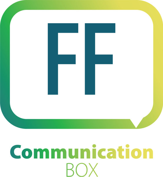 首字母ff交流盒logo设计图片下载