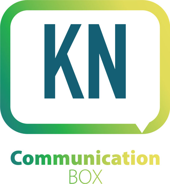 初始字母kn通讯盒标志设计图片下载