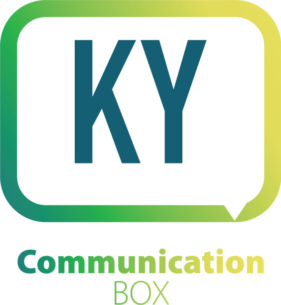 首字母ky通讯盒logo设计图片下载