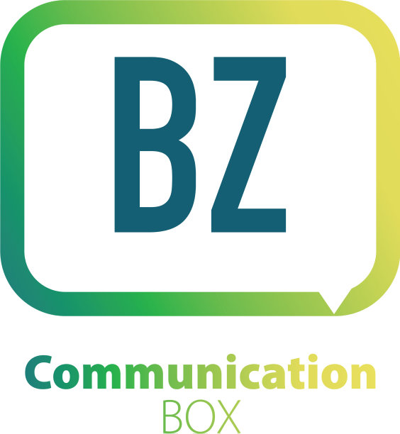 字母BZ通讯方框标志设计图片下载