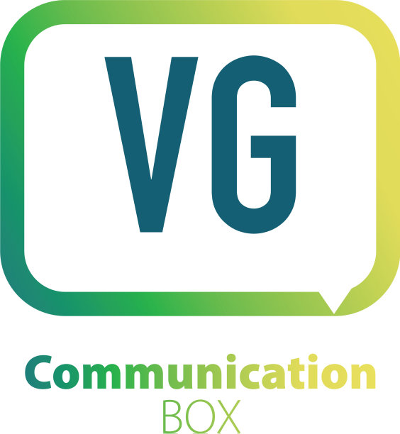 VG字母通信方框logo设计图片下载