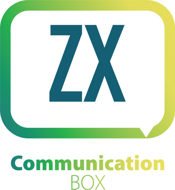 首字母ZX通信盒子Logo设计图片下载
