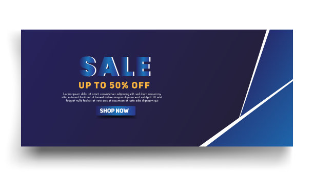 促销横幅模板设计大促销特卖图片下载