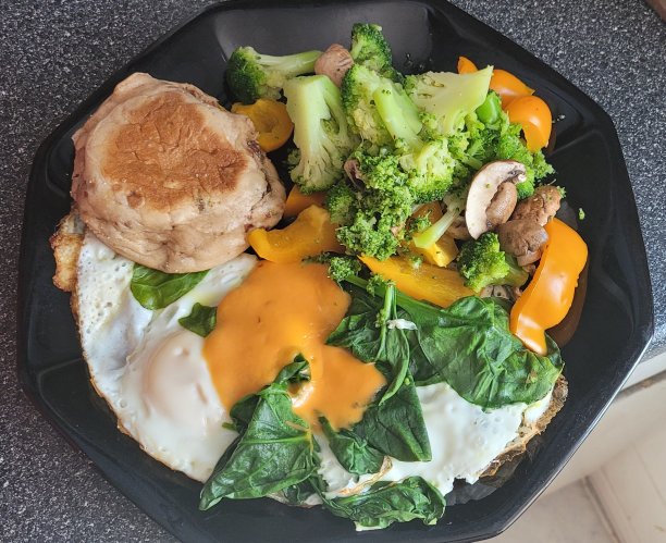 蛋清煎蛋卷图片下载