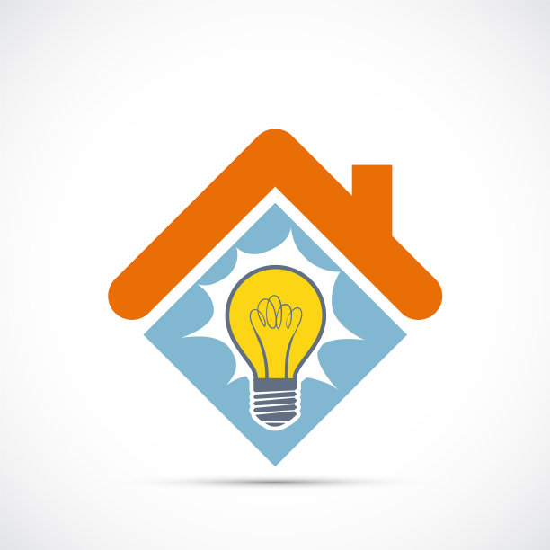 屋内的图标灯泡图片下载