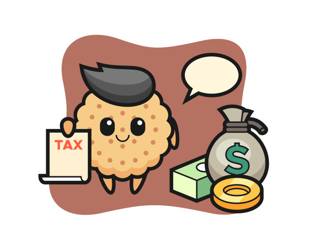 卡通人物圆饼干作为一种图片下载