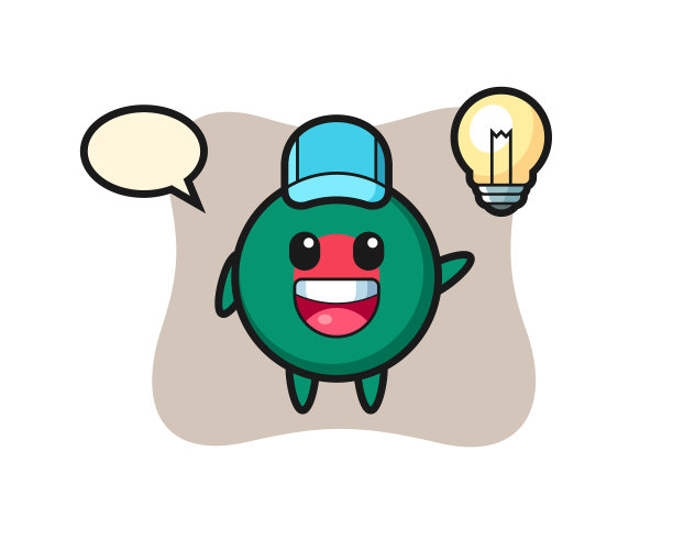 孟加拉国国旗徽章人物卡通获得图片下载