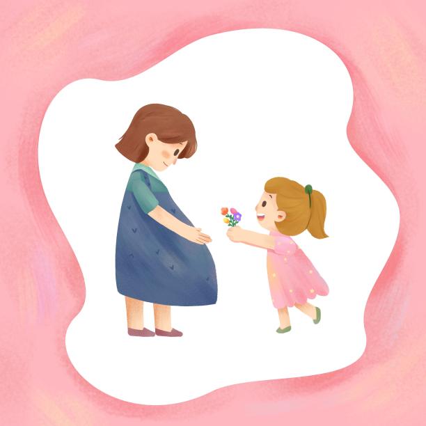 母亲节快乐psd图片下载