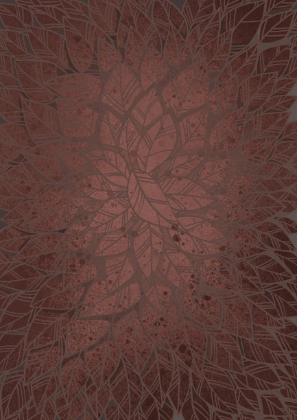 涂鸦秋叶纹理背景，装饰在秋天的季节;乡村主题和感恩节…图片下载