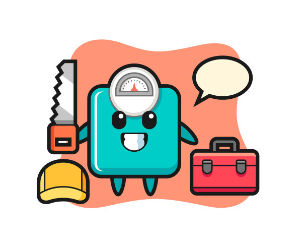 重量秤性格为木工图片下载