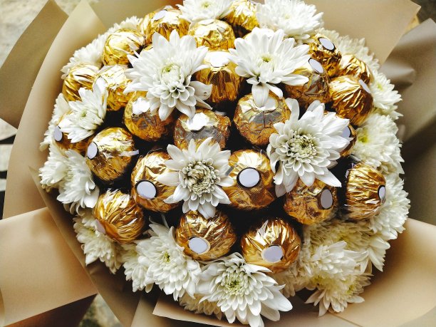 巧克力花束图片下载