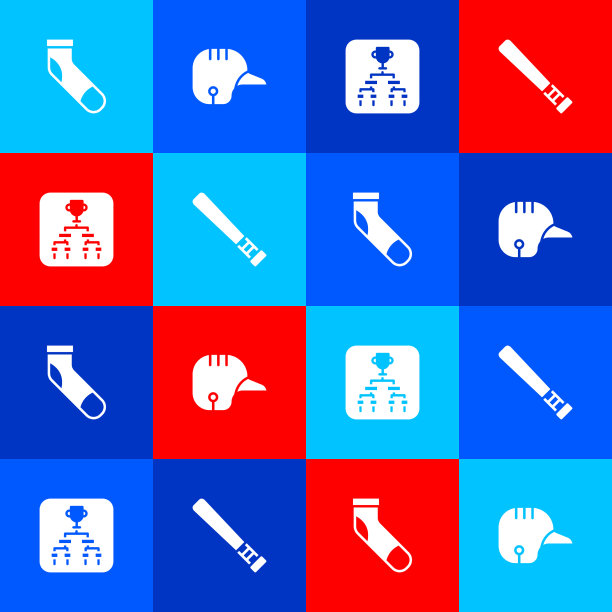 设定棒球袜头盔锦标赛图片下载