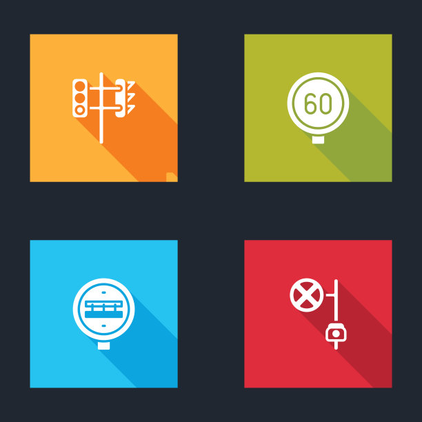 设置交通信号灯限速交通铁路图片下载