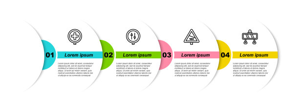 设线医院道路交通警示二路图片下载