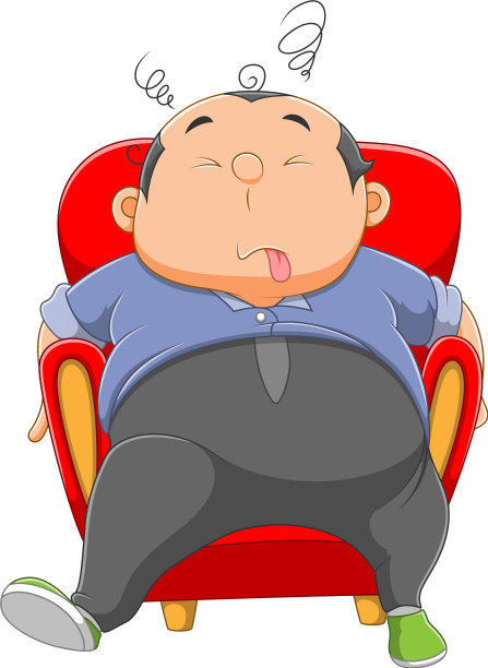 头痛的员工睡在床上图片下载