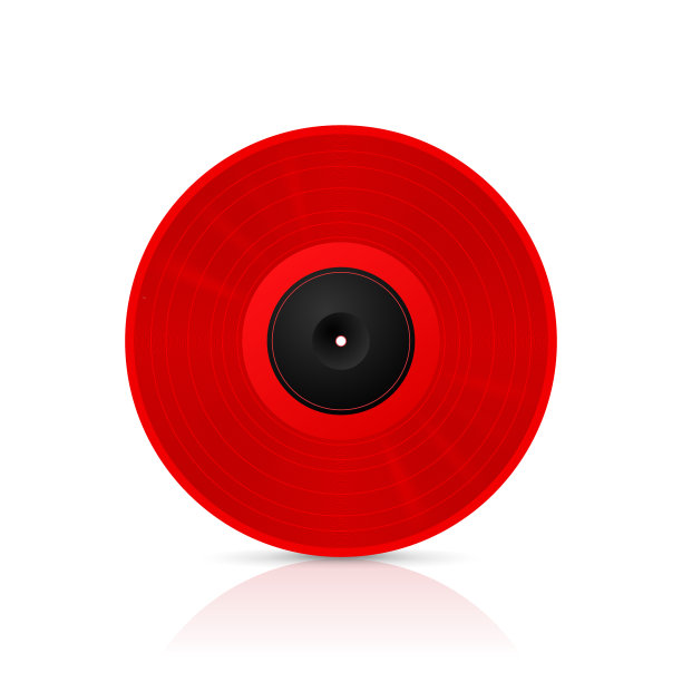 红音乐黑胶唱片形象与图片下载