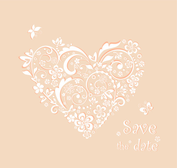 Bagirl的到达卡，美丽的心图片下载