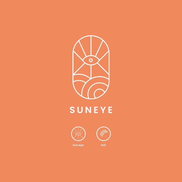 太阳眼睛标志图片下载