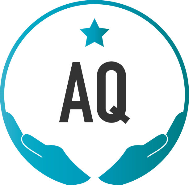 首字母aq手护理标志设计模板图片下载