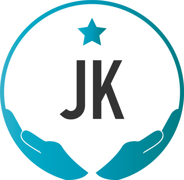 首字母jk手护理标志设计模板图片下载