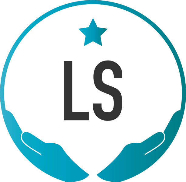 首字母ls手护理标志设计模板图片下载