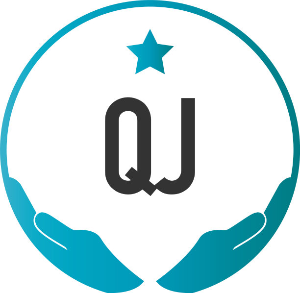 首字母qj护手标志设计模板图片下载