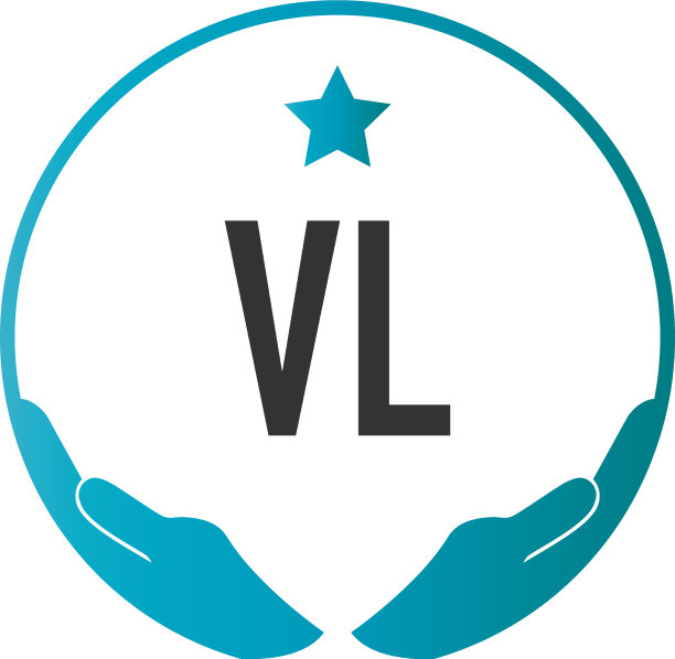 首字母vl手护理标志设计模板图片下载