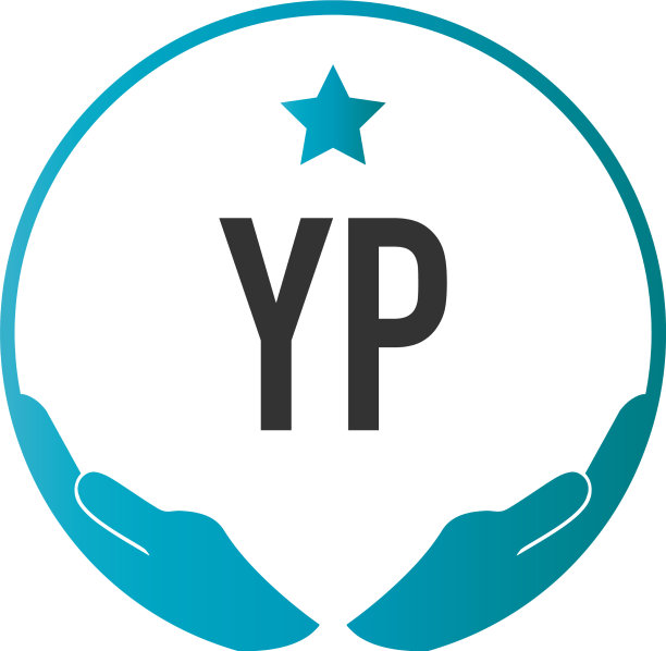 首字母yp手护理标志设计模板图片下载