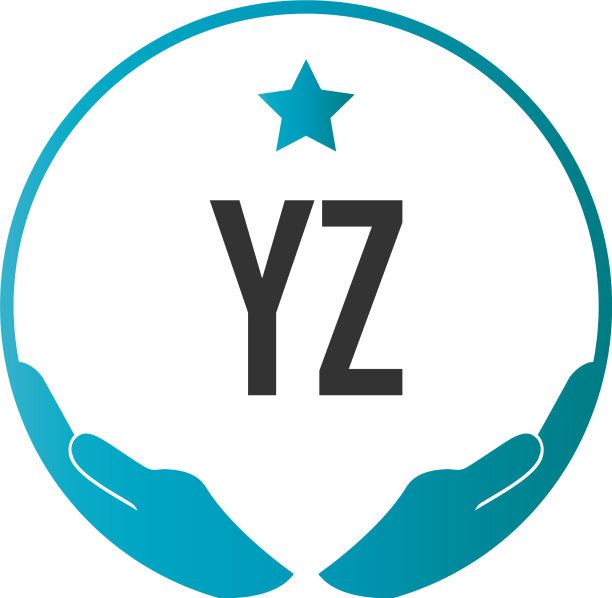 首字母yz手护理标志设计模板图片下载