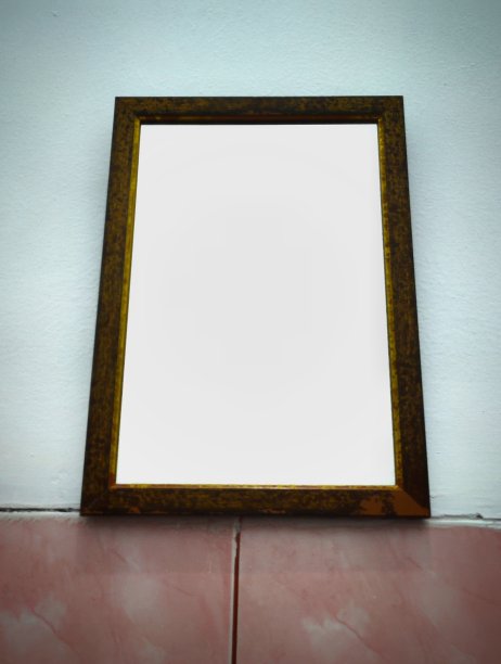 墙上的镜子图片下载