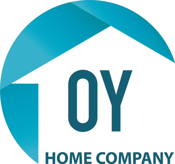 首字母oy家或物业标志设计图片下载