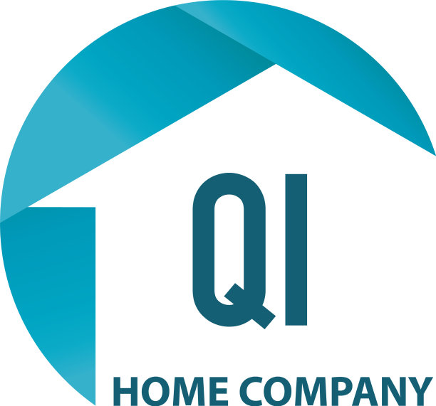 首字母齐家或物业标志设计图片下载