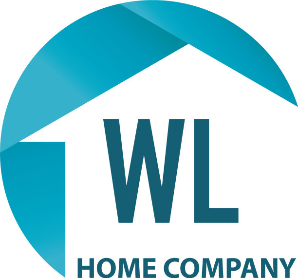 首字母wl家居或物业标志设计图片下载