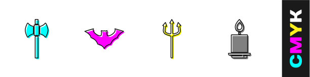 木斧、飞镖、蝙蝠、海神三叉戟图片下载