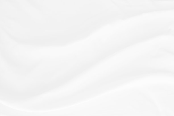 白色的布纹理背景与柔软的波浪，褶皱的织物背景图片下载