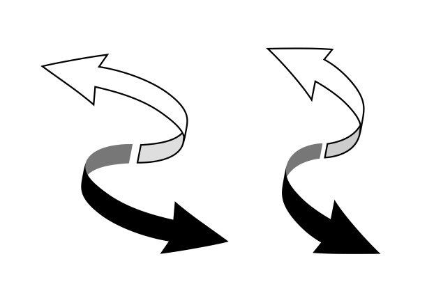 螺旋移动箭头图标设置图片下载