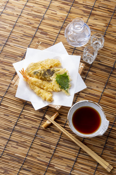 日本菜天妇罗的形象图片下载