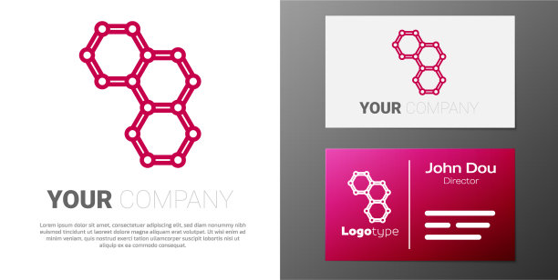 标志型线化学式图标隔离上图片下载