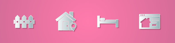 设置剪纸园林围栏木质位置用图片下载