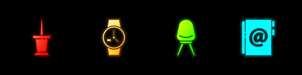 设推针腕表办公椅及图片下载