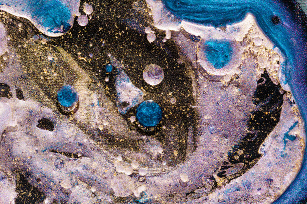 黑色上抽象的金属色图片下载